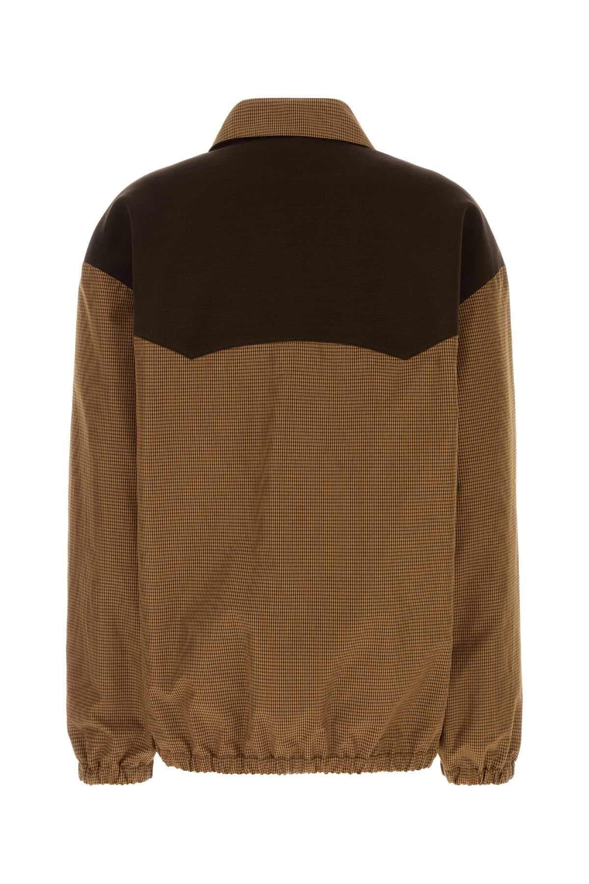 Miu Miu Women Embroidered Cotton Jacket MIU MIU