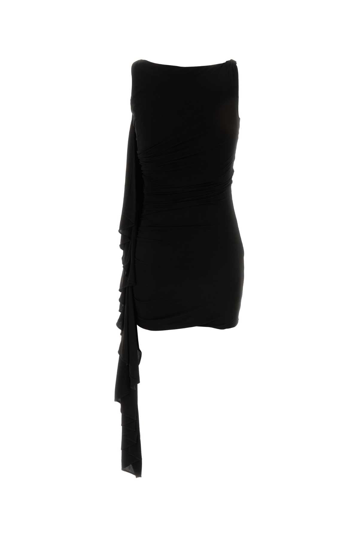 Alexander Wang Women Black Jersey Mini Dress ALEXANDER WANG