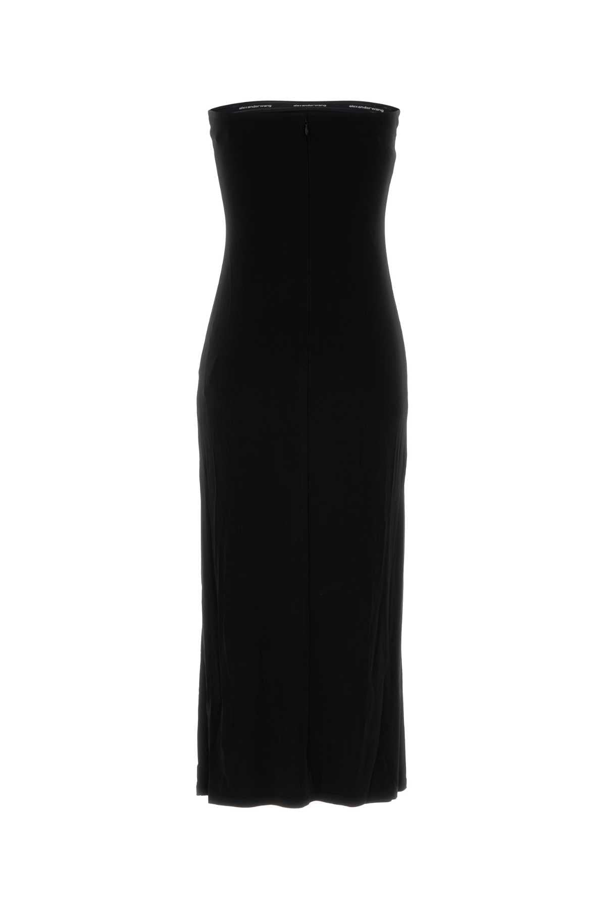 Alexander Wang Women Black Jersey Dress ALEXANDER WANG