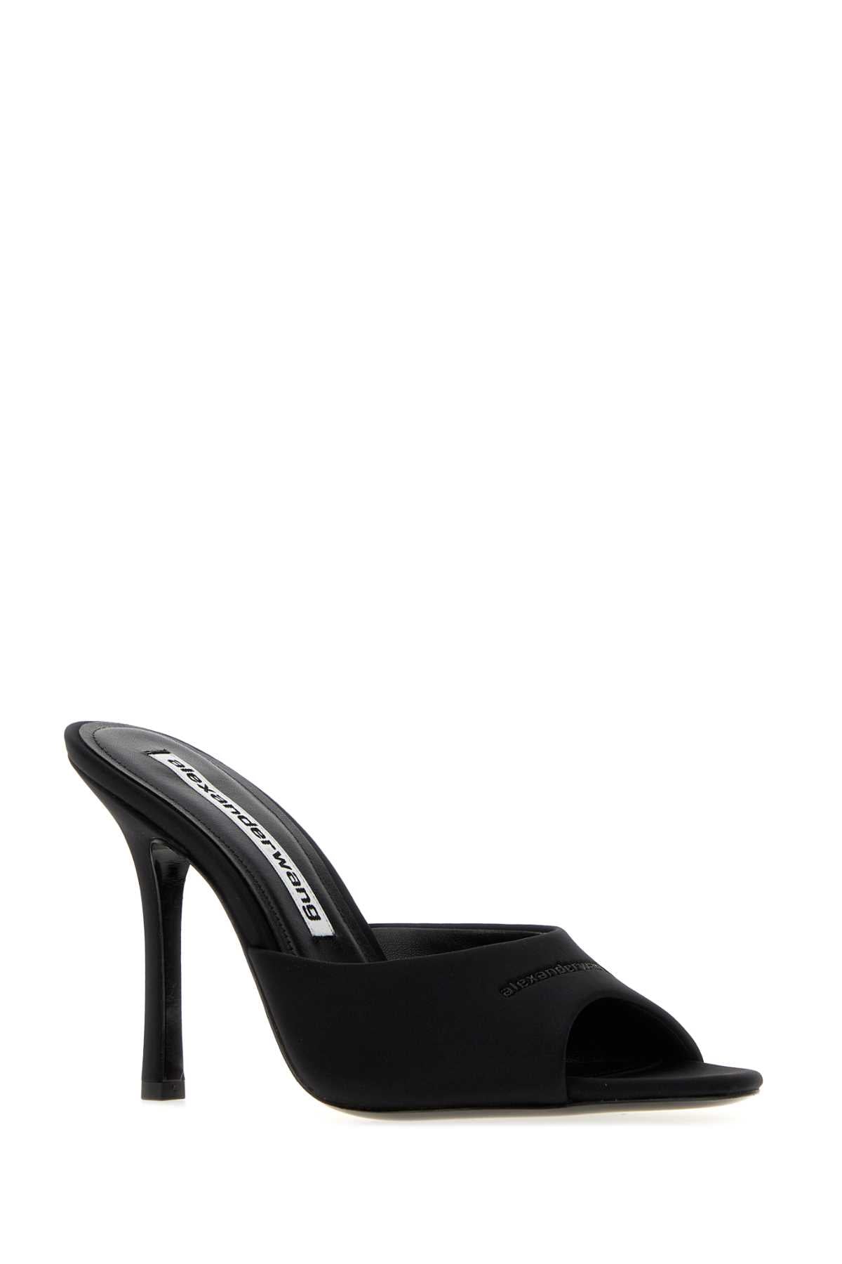 Alexander Wang Women Black Fabric Mules ALEXANDER WANG