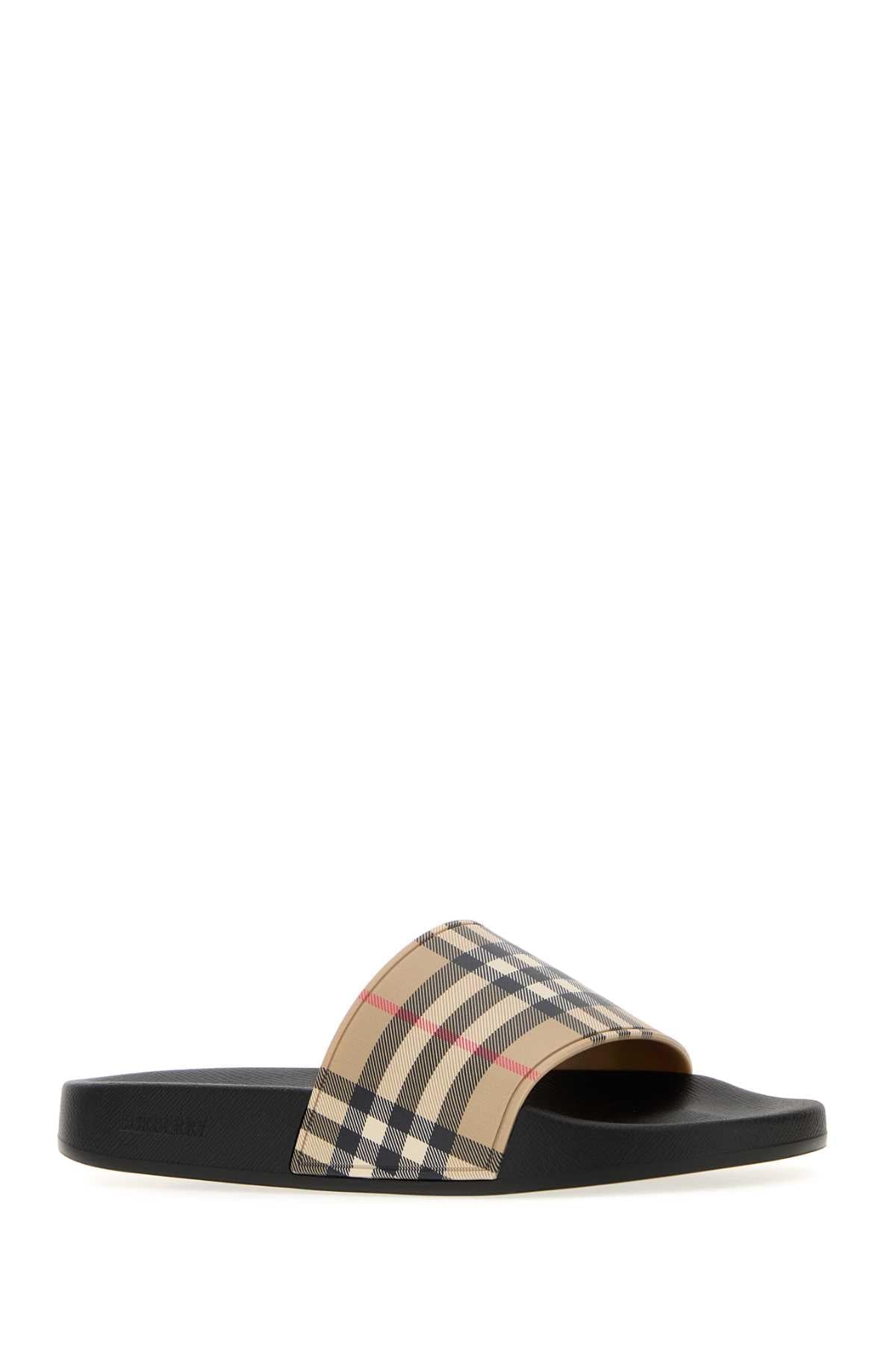 Burberry Women Printed Rubber Slippers BURBERRY