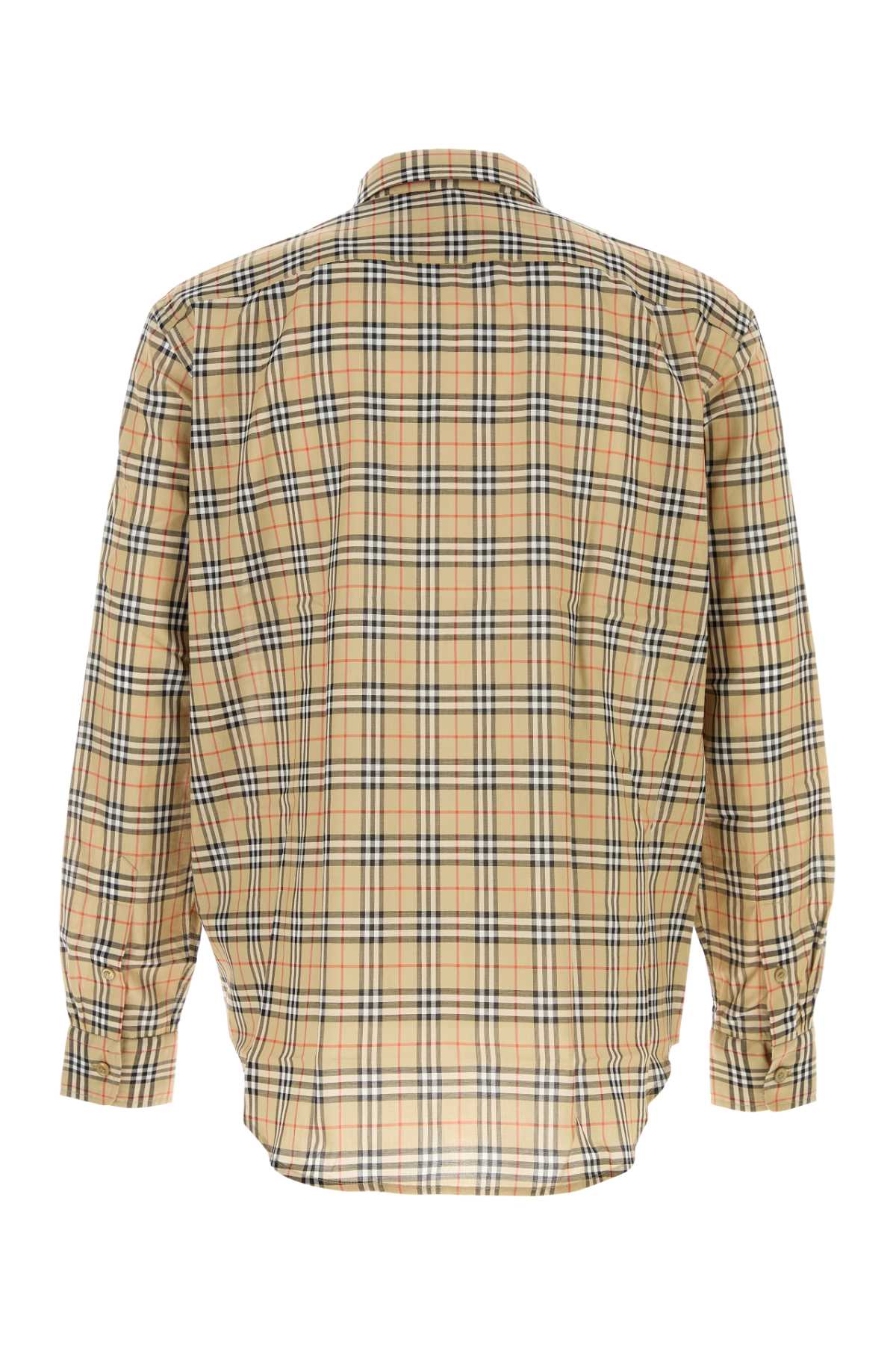 Burberry Men Embroidered Cotton Shirt BURBERRY