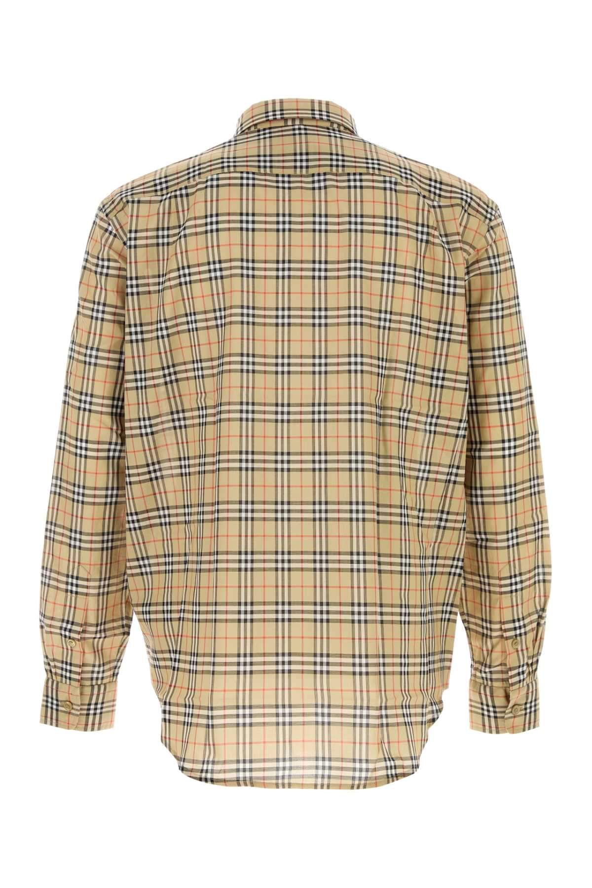 Burberry Men Embroidered Cotton Shirt BURBERRY
