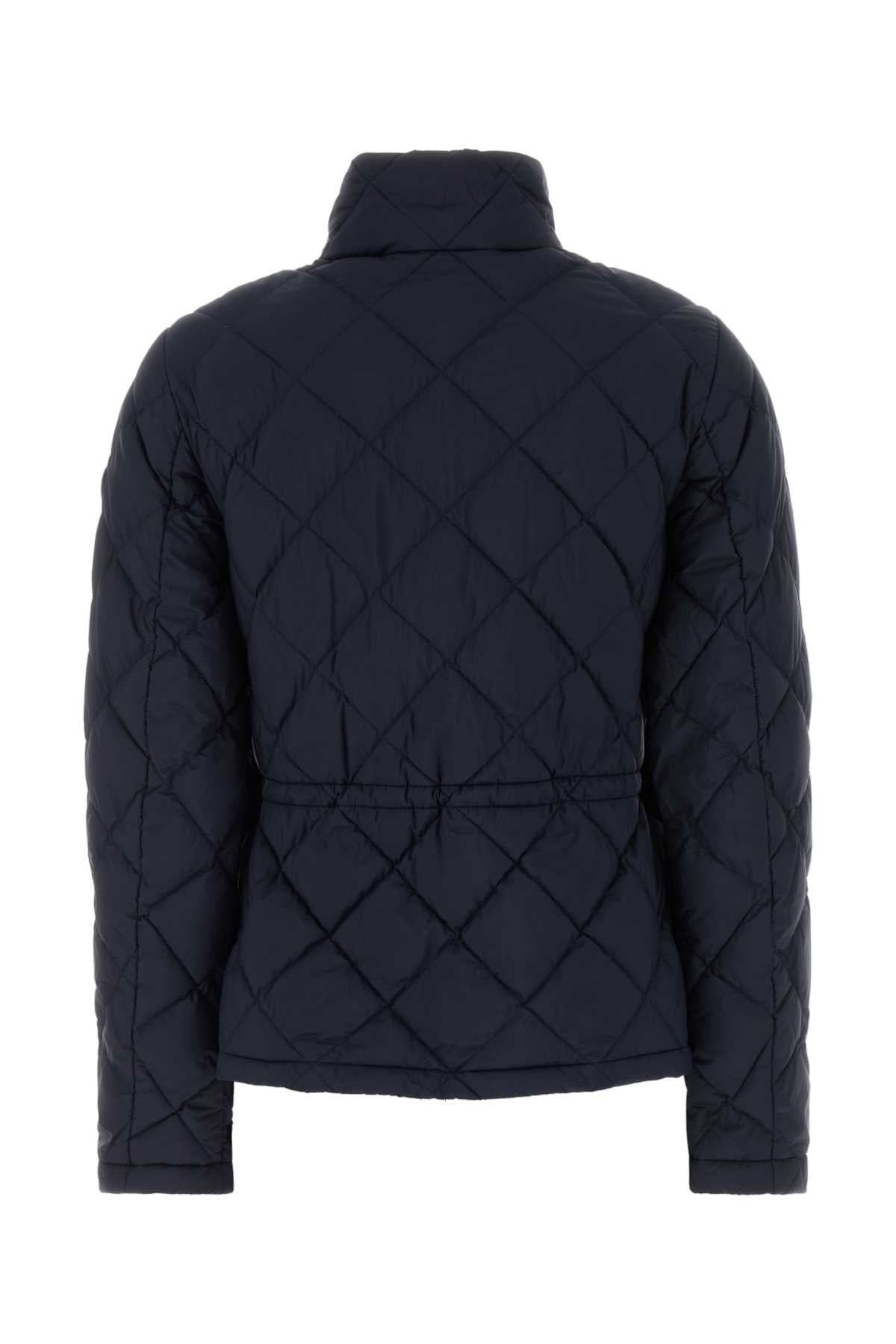 Burberry Women Navy Blue Nylon Jacket BURBERRY