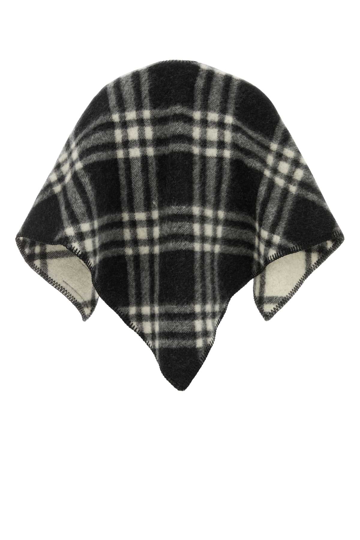 Burberry Unisex Embroidered Wool Scarf BURBERRY