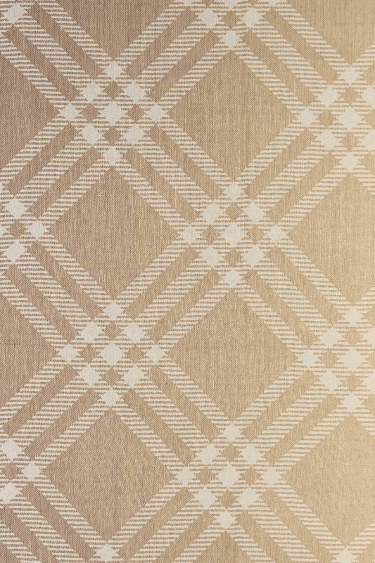 Burberry Unisex Embroidered Wool Blend Scarf BURBERRY