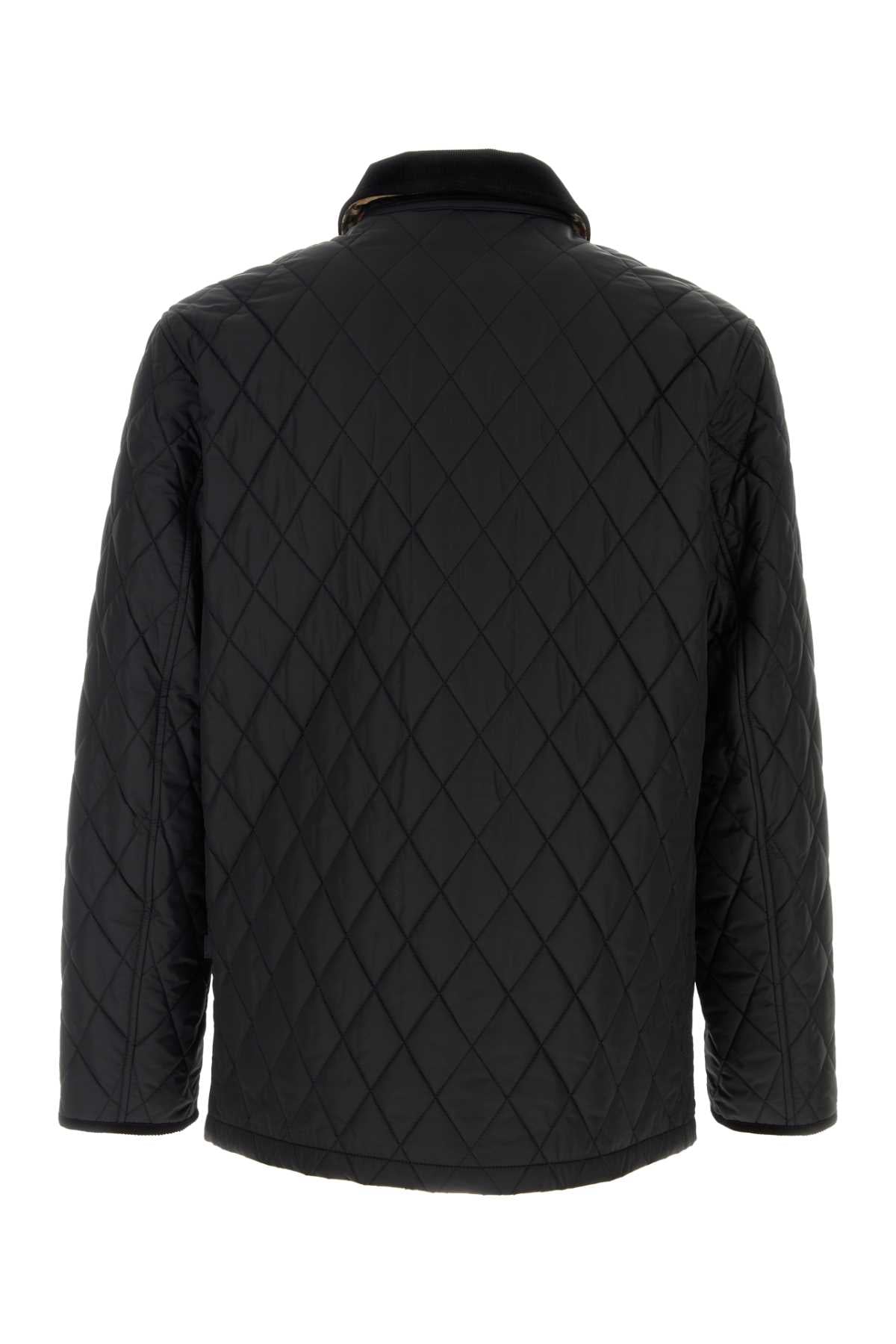 Burberry Men Black Nylon Haddington Jacket BURBERRY
