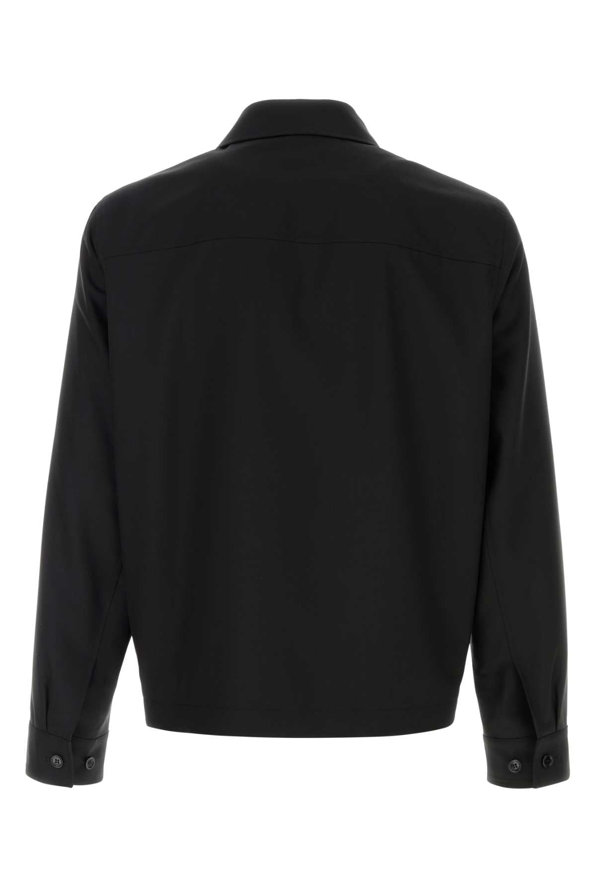 Burberry Men Black Twill Jacket BURBERRY
