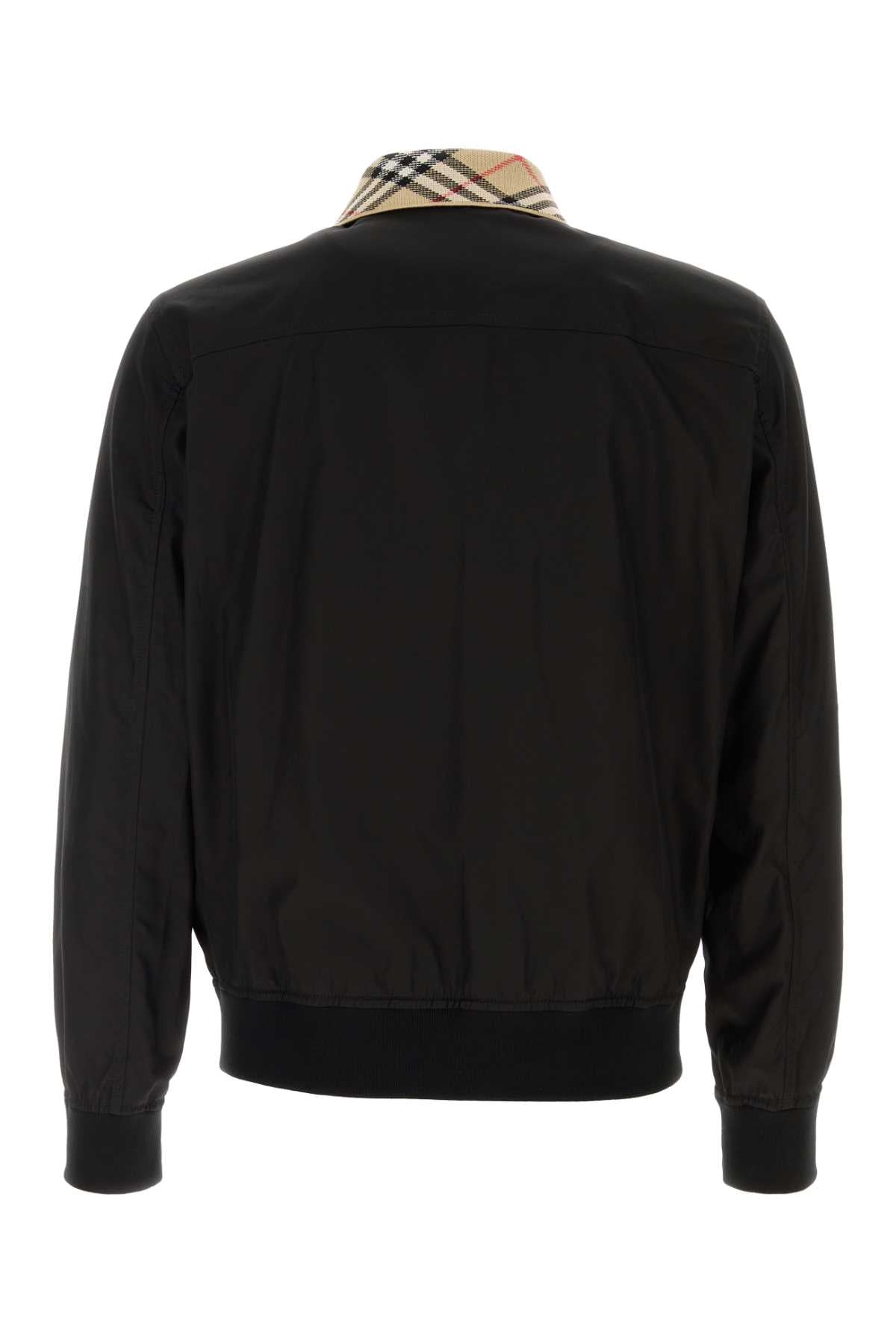 Burberry Men Black Cotton Jacket BURBERRY