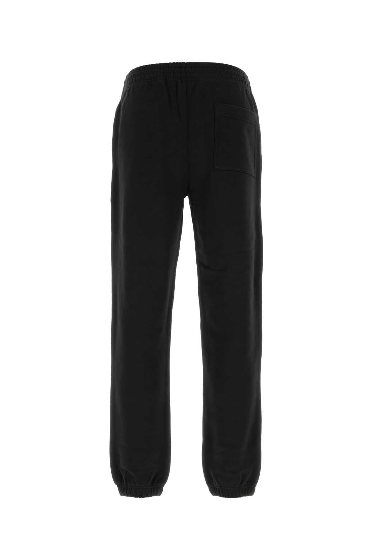 Burberry Men Black Cotton Joggers BURBERRY