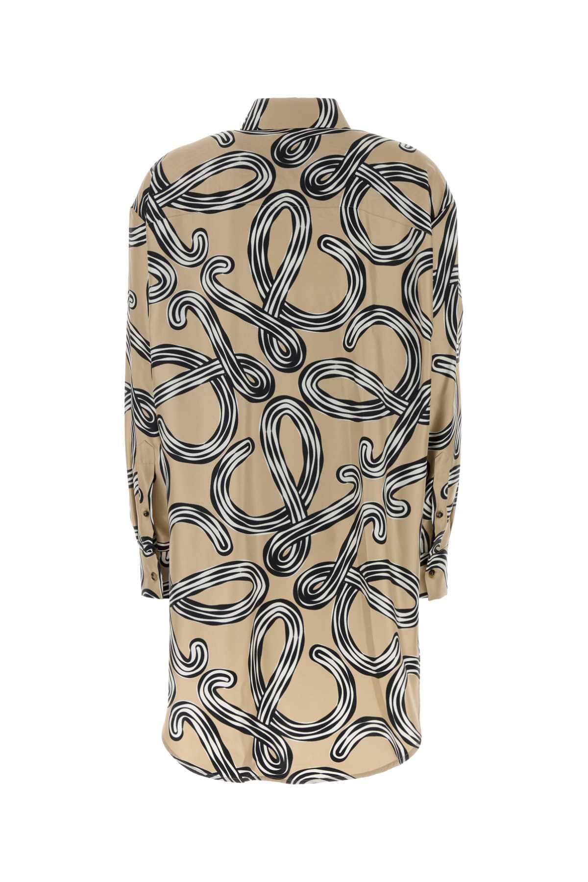 Loewe Paula's Ibiza Women Printed Silk Paula S Ibiza Shirt LOEWE