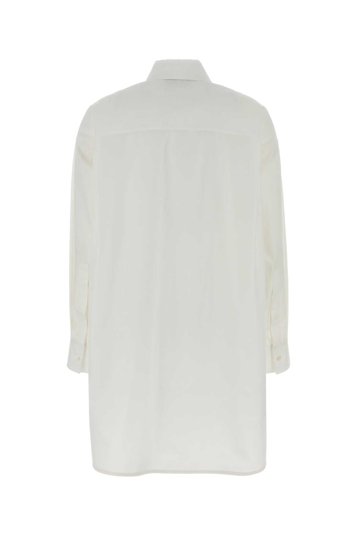 Loewe Paula's Ibiza Women White Poplin Paula S Ibiza Shirt LOEWE