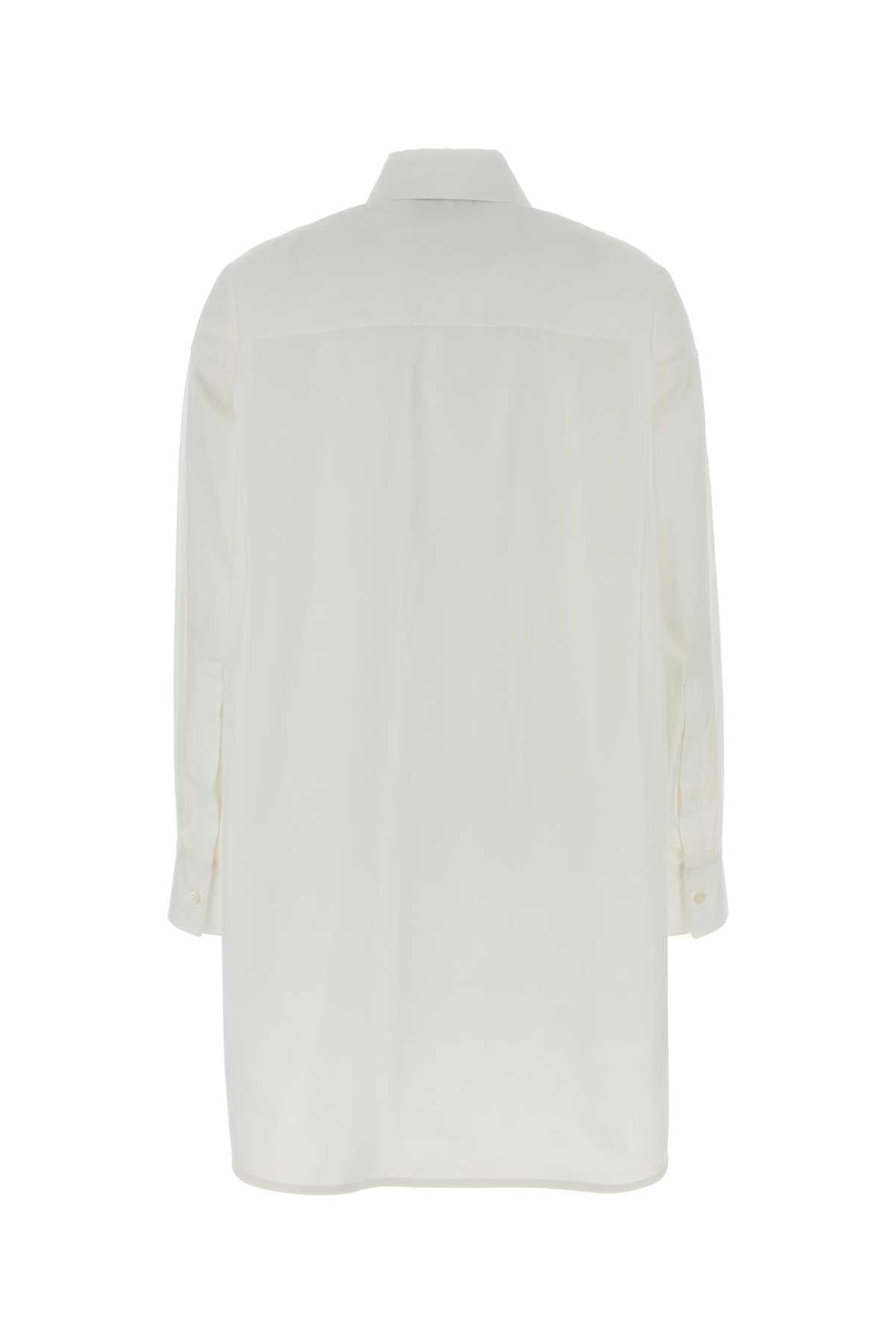 Loewe Paula's Ibiza Women White Poplin Paula S Ibiza Shirt LOEWE