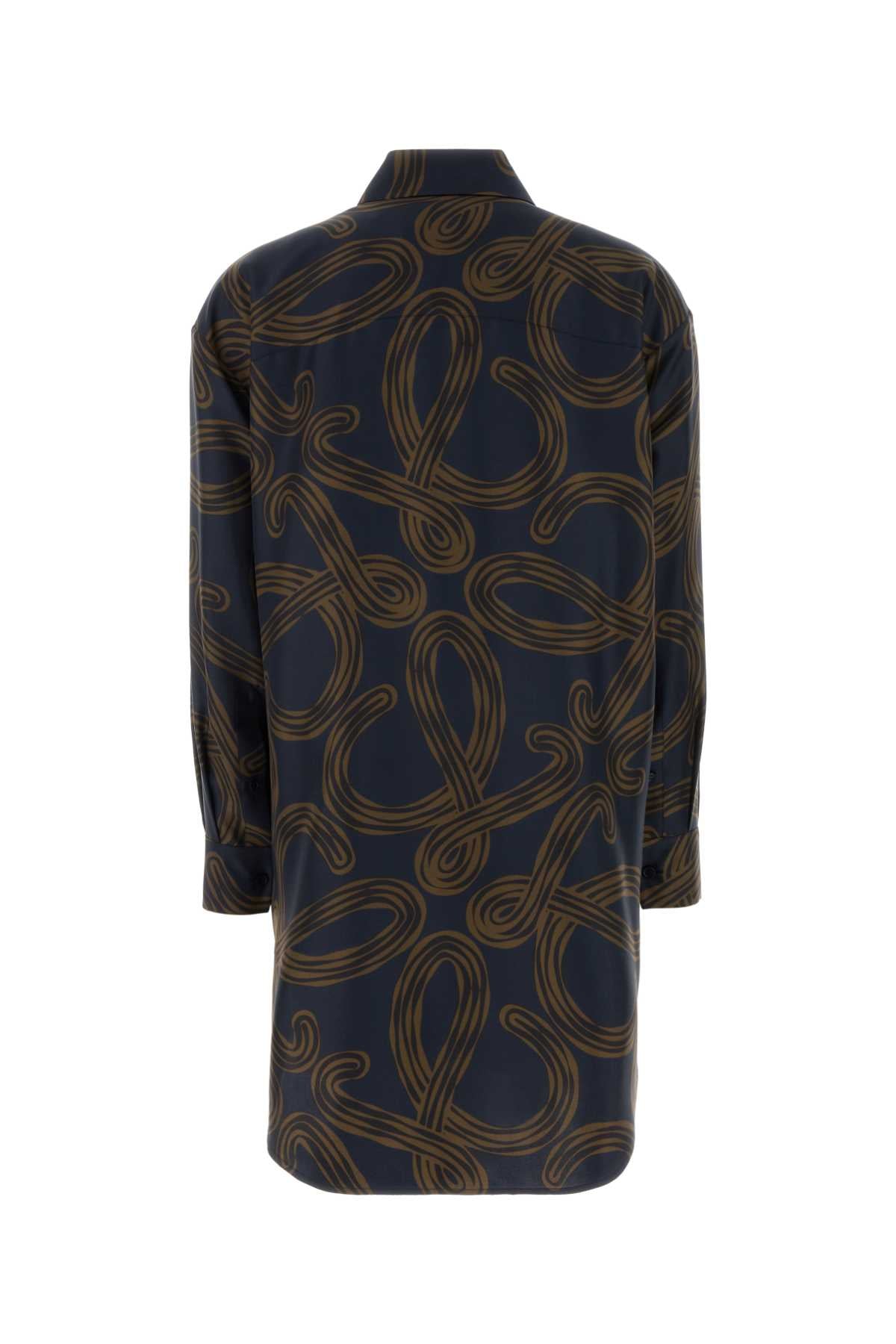Loewe Paula's Ibiza Women Printed Silk Paula S Ibiza Shirt LOEWE
