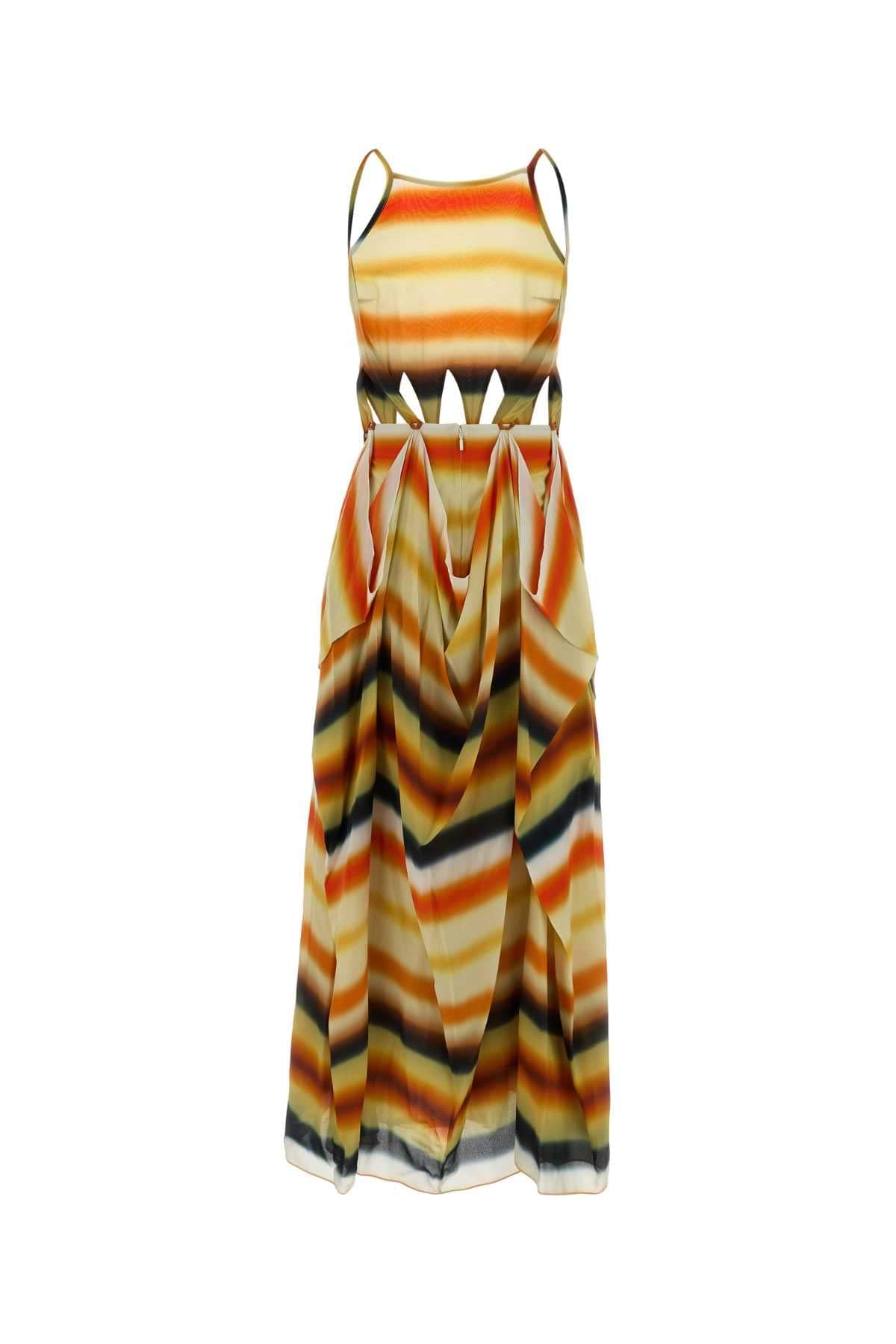 Loewe Paula's Ibiza Women Printed Crepe Paula S Ibiza Dress LOEWE