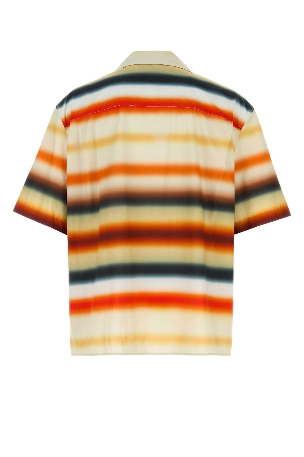 Loewe Paula's Ibiza Men Printed Poplin Paula S Ibiza Shirt LOEWE