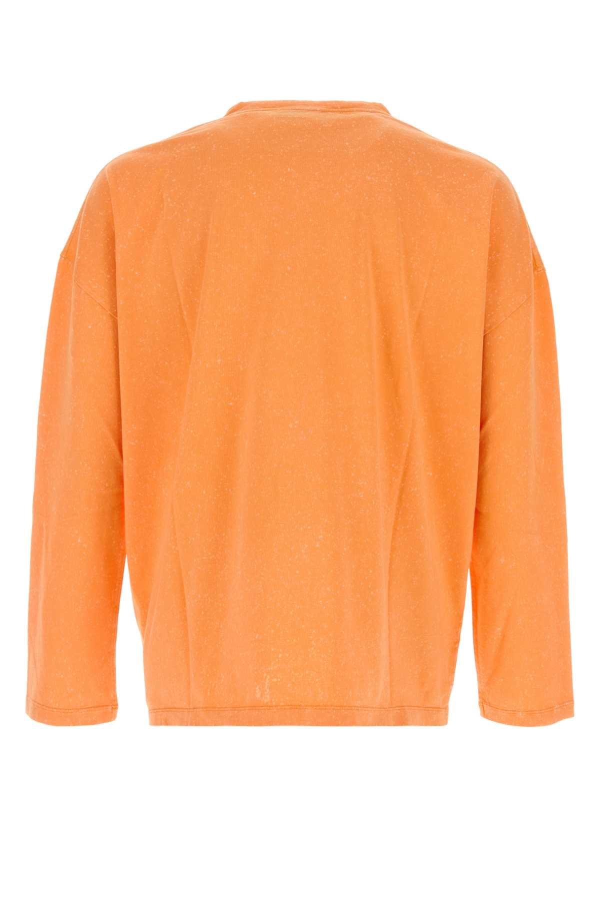 Loewe Paula's Ibiza Men Orange Cotton Paula S Ibiza T-Shirt LOEWE