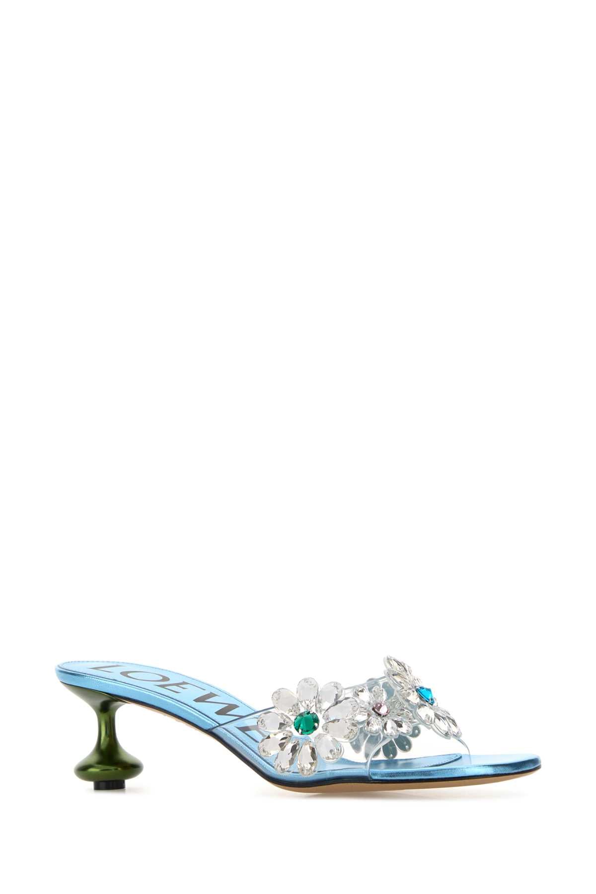 Loewe Paula's Ibiza Women Embellished Pvc Toy Mules LOEWE