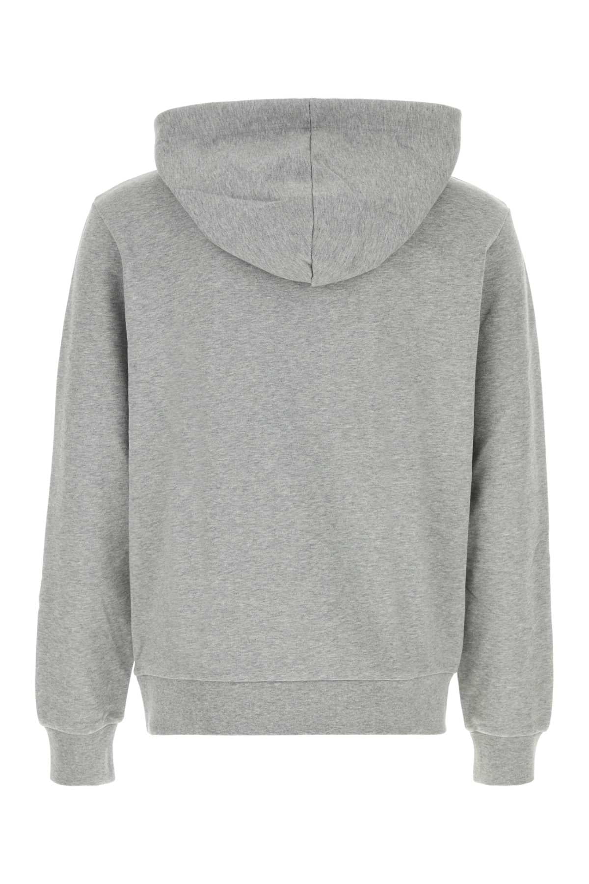 A.P.C. Unisex Melange Grey Stretch Cotton Sweatshirt A.P.C.