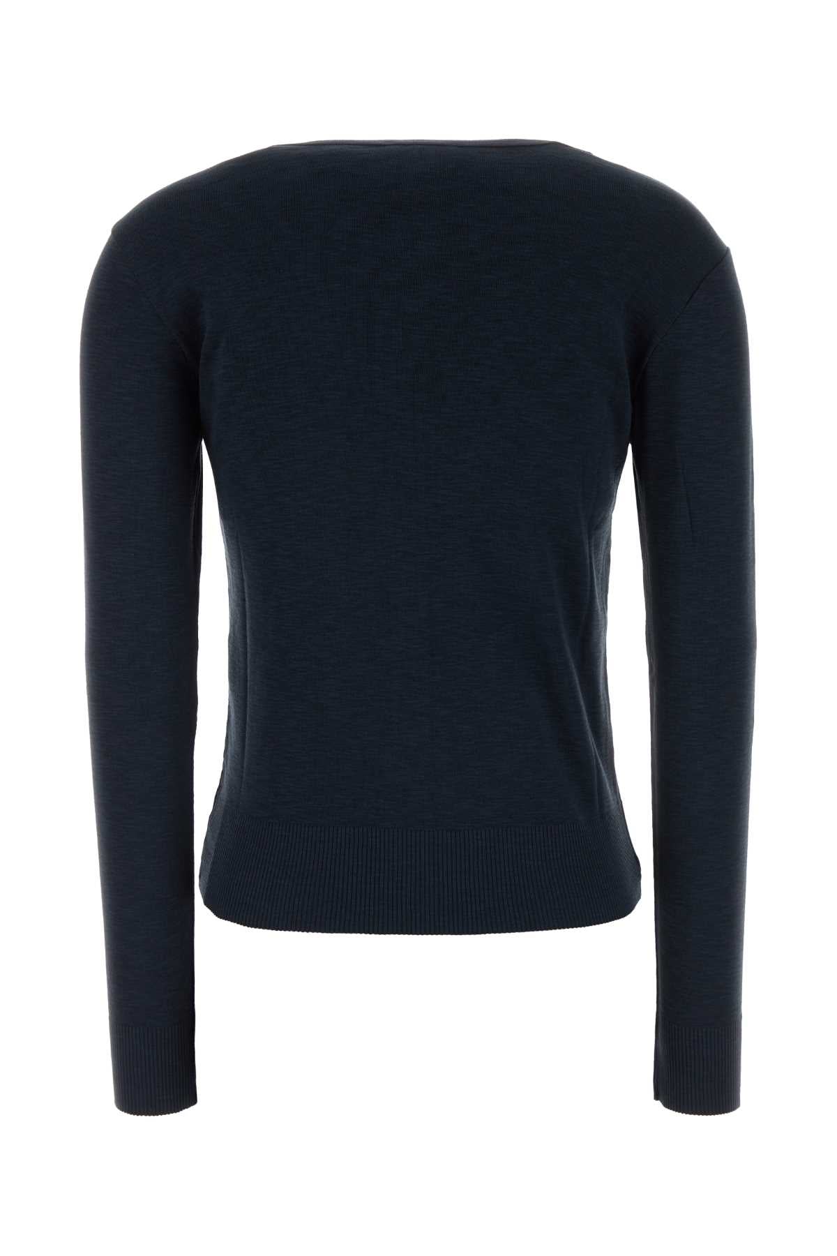 A.P.C. Women Navy Blue Cotton Cora Cardigan A.P.C.