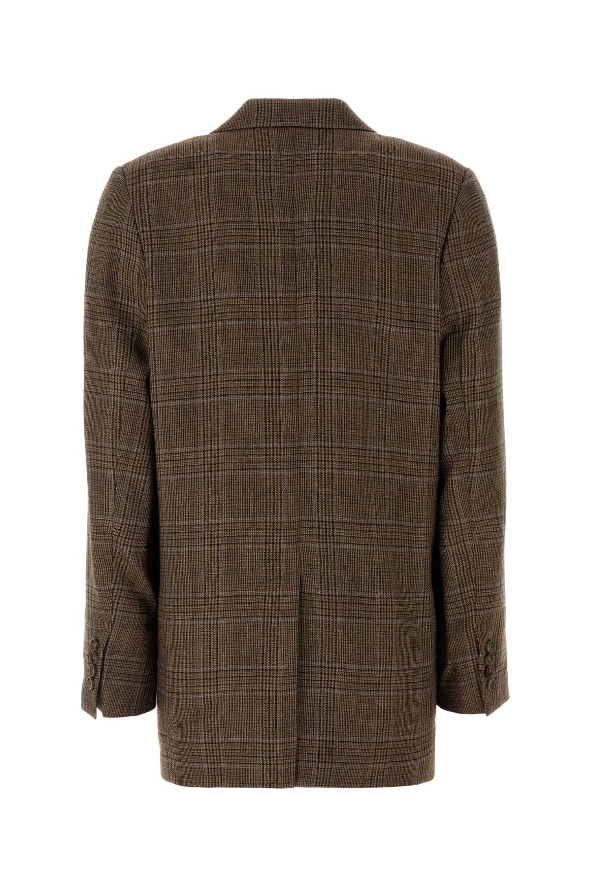 A.P.C. Women Embroidered Wool Annie Blazer A.P.C.