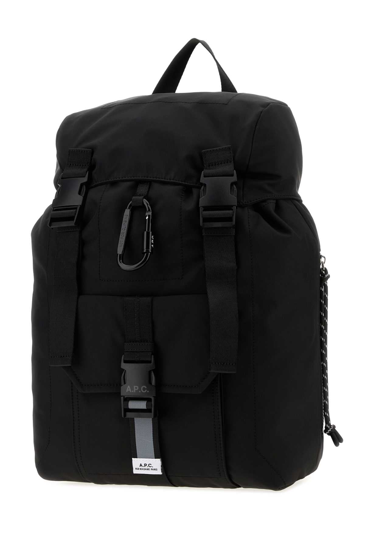 A.P.C. Men Black Fabric Trek 2.0 Backpack A.P.C.