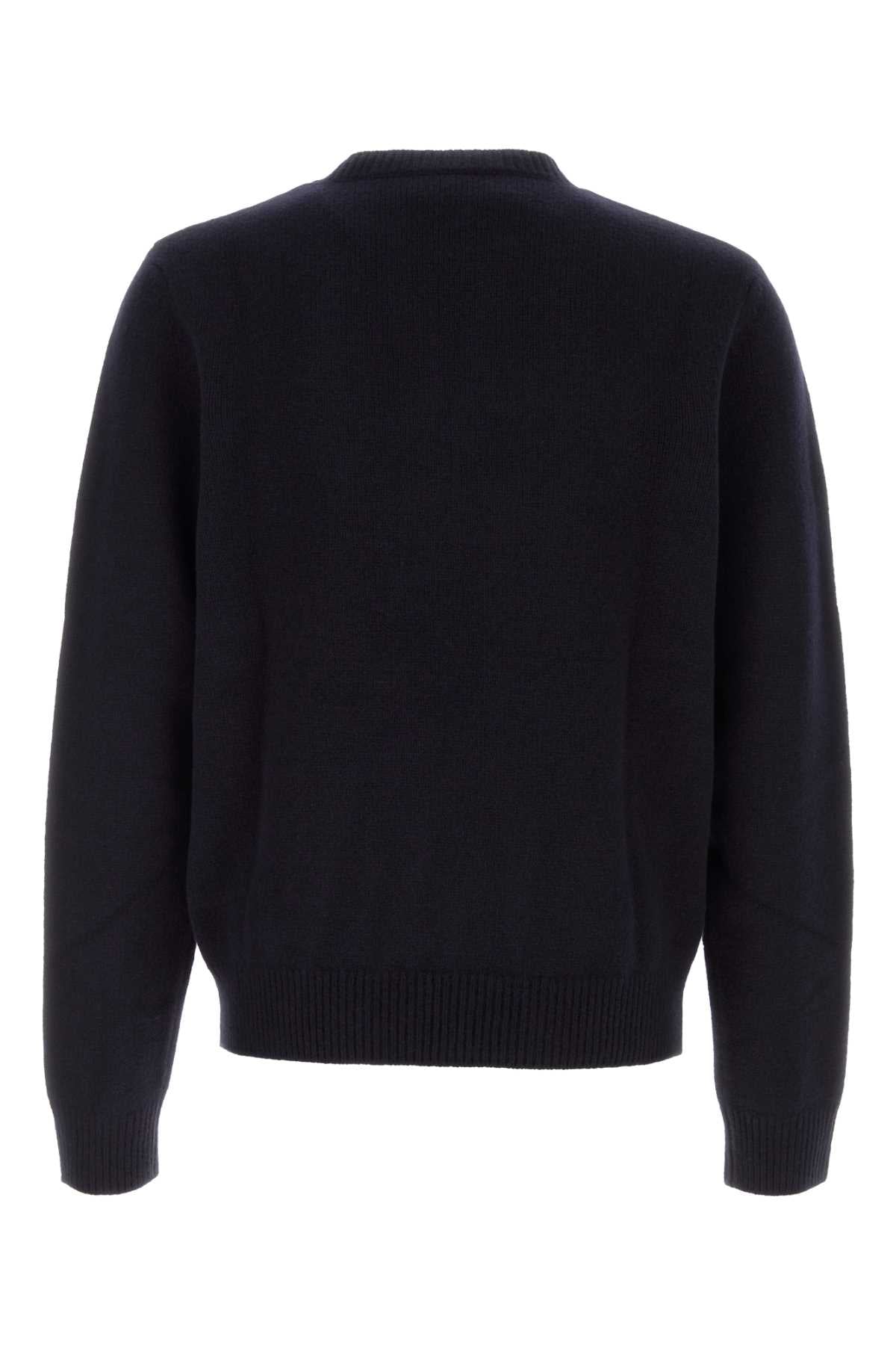 A.P.C. Men Midnight Blue Wool Edmond Sweater A.P.C.