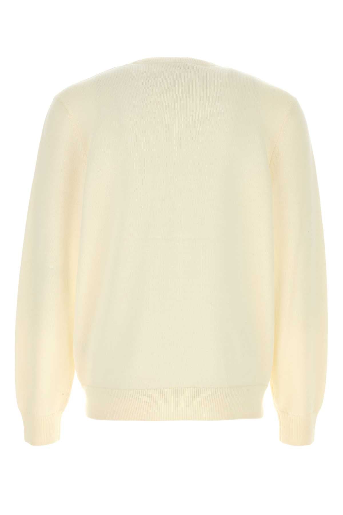 A.P.C. Men Cream Wool Maurice Sweater A.P.C.
