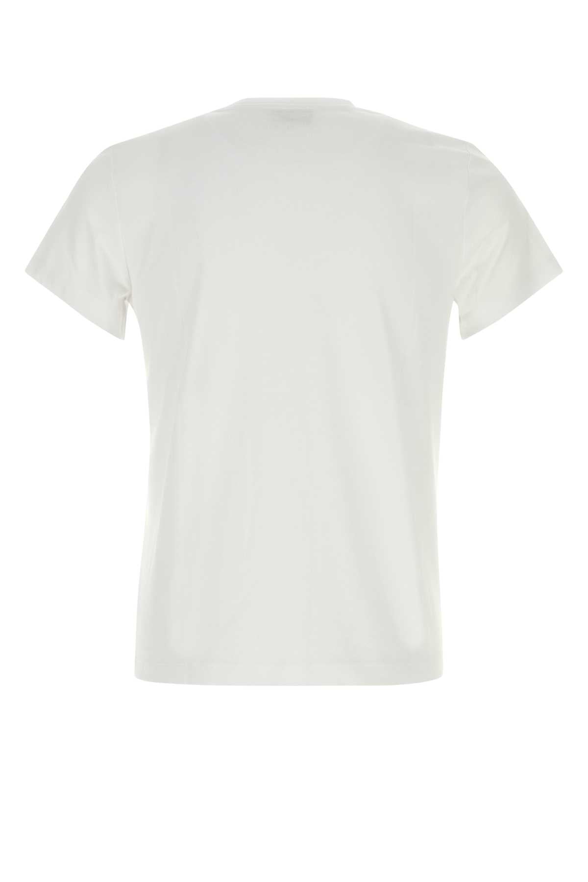 A.P.C. Unisex White Cotton T-Shirt A.P.C.