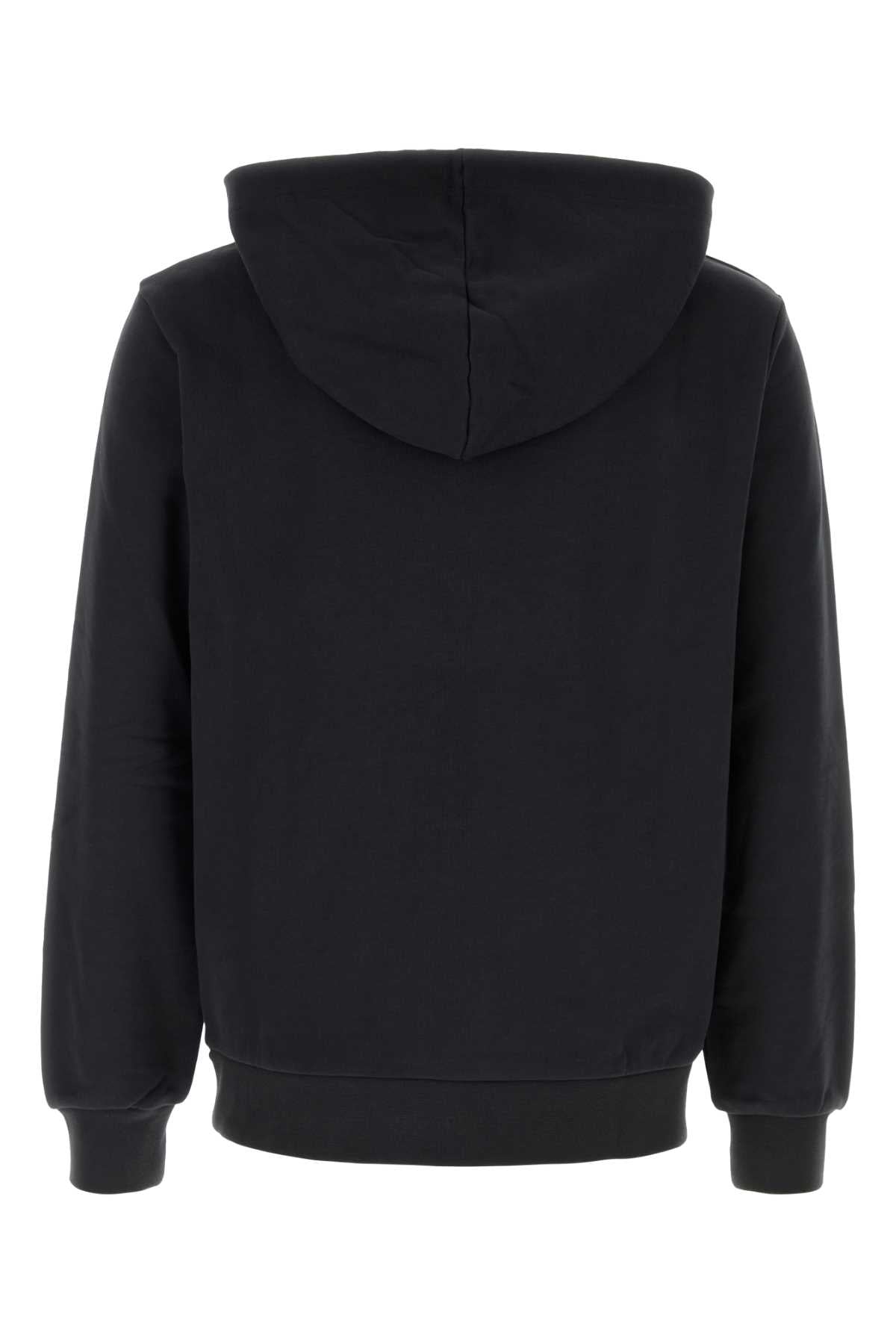 A.P.C. Unisex Black Stretch Cotton Sweatshirt A.P.C.