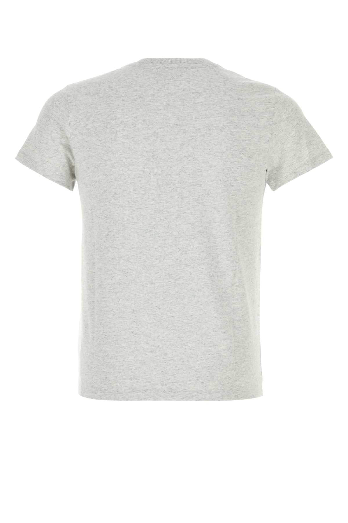 A.P.C. Unisex Melange Grey Cotton T-Shirt A.P.C.