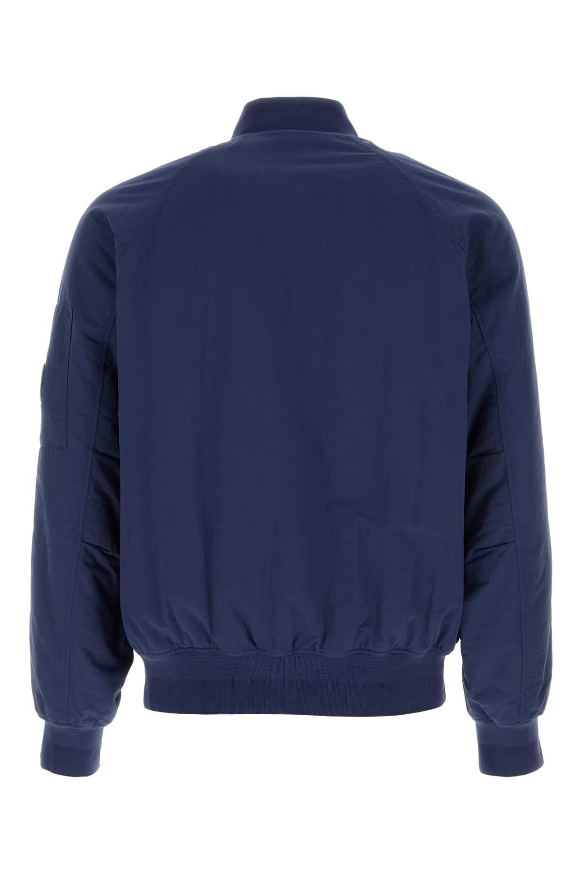 C.P. Company Men Blue Nylon Jacket C.P. COMPANY