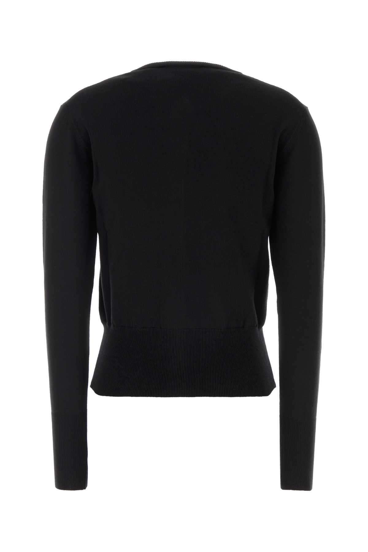 Vivienne Westwood Women Black Cotton Blend Bea Cardigan VIVIENNE WESTWOOD