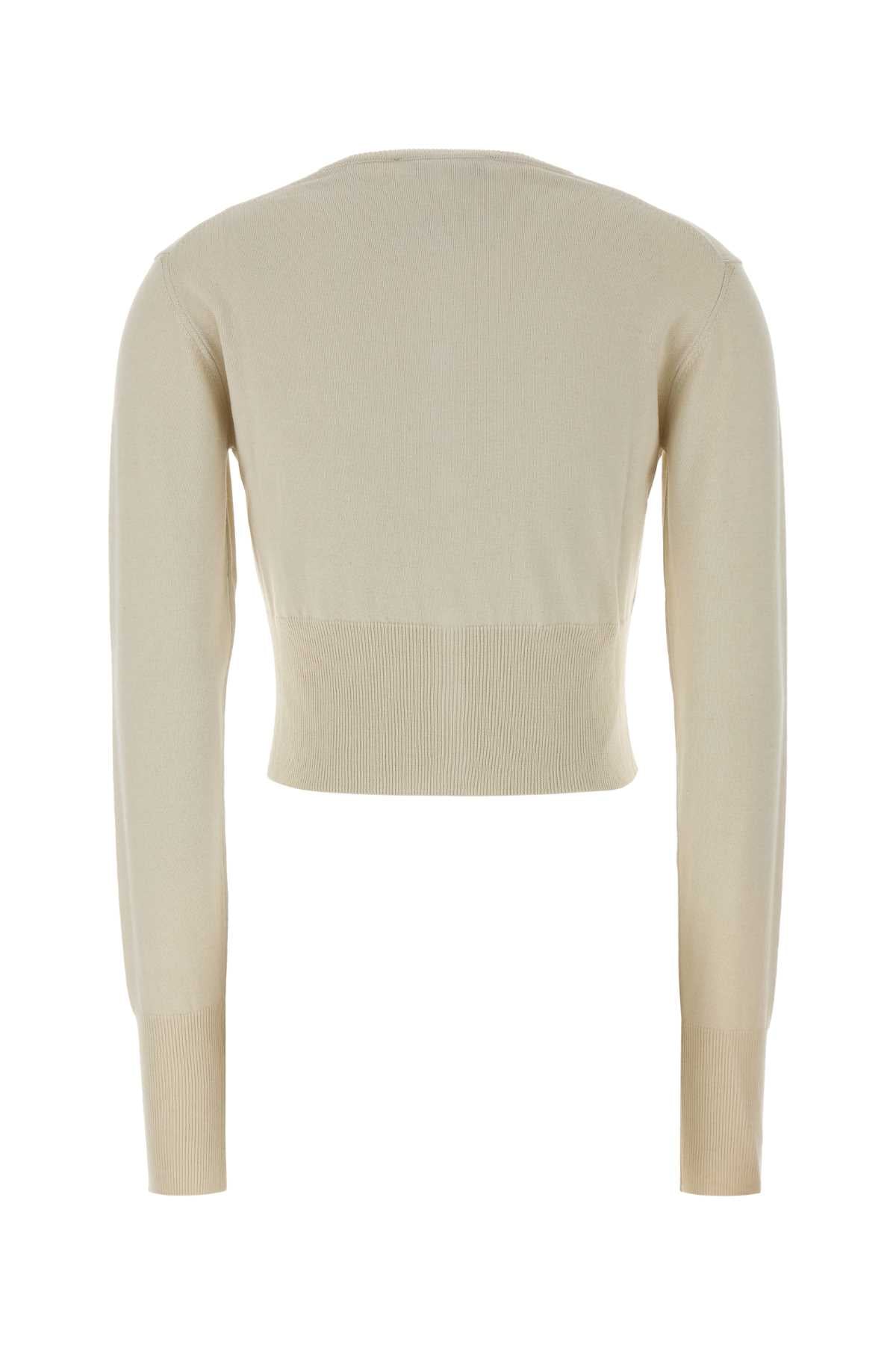 Vivienne Westwood Women Sand Cotton Blend Bea Cardigan VIVIENNE WESTWOOD