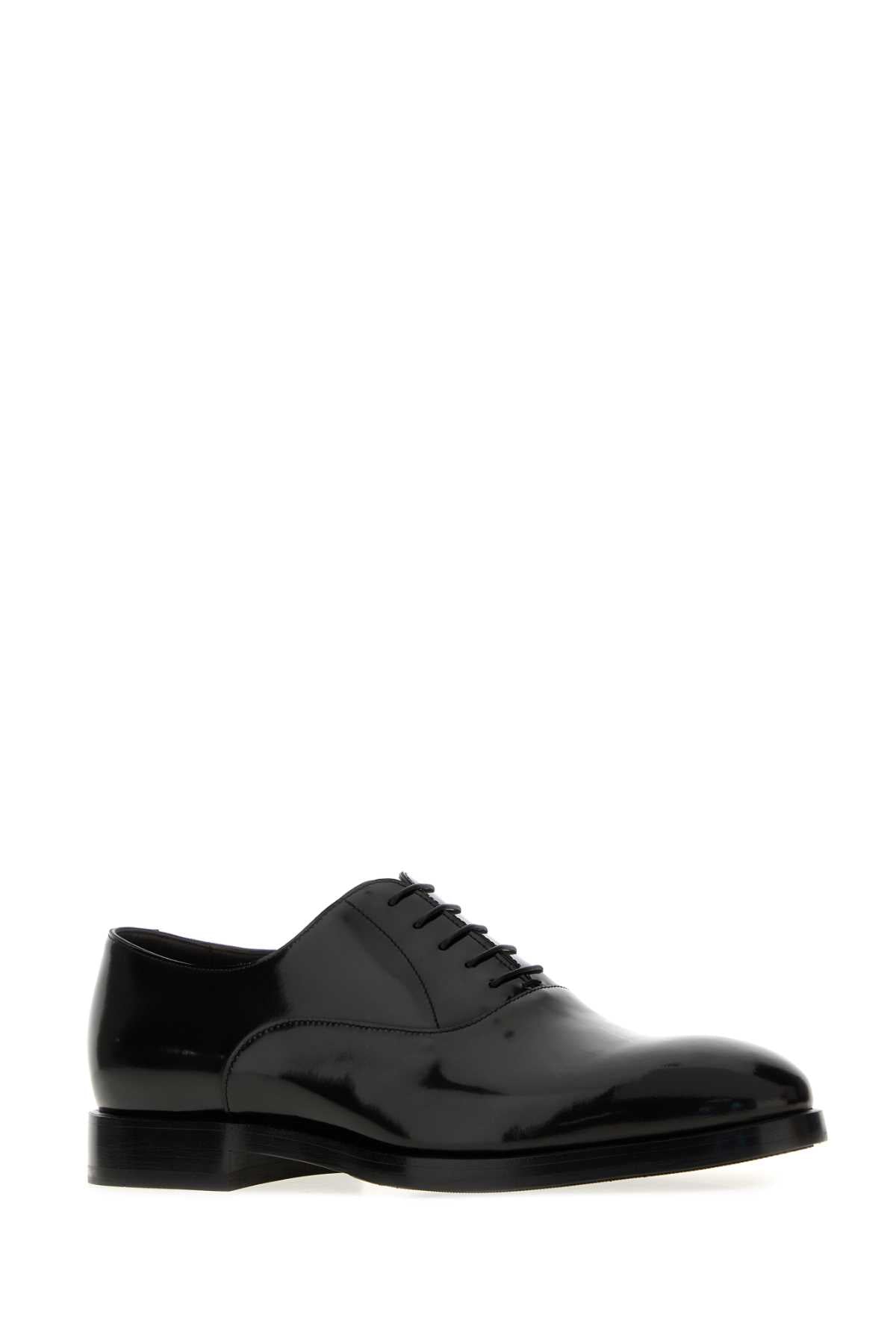 Brunello Cucinelli Men Black Leather Lace-Up Shoes BRUNELLO CUCINELLI