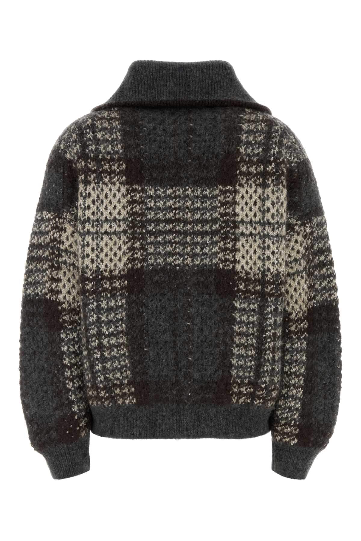Brunello Cucinelli Women Embroidered Mohair Blend Cardigan BRUNELLO CUCINELLI