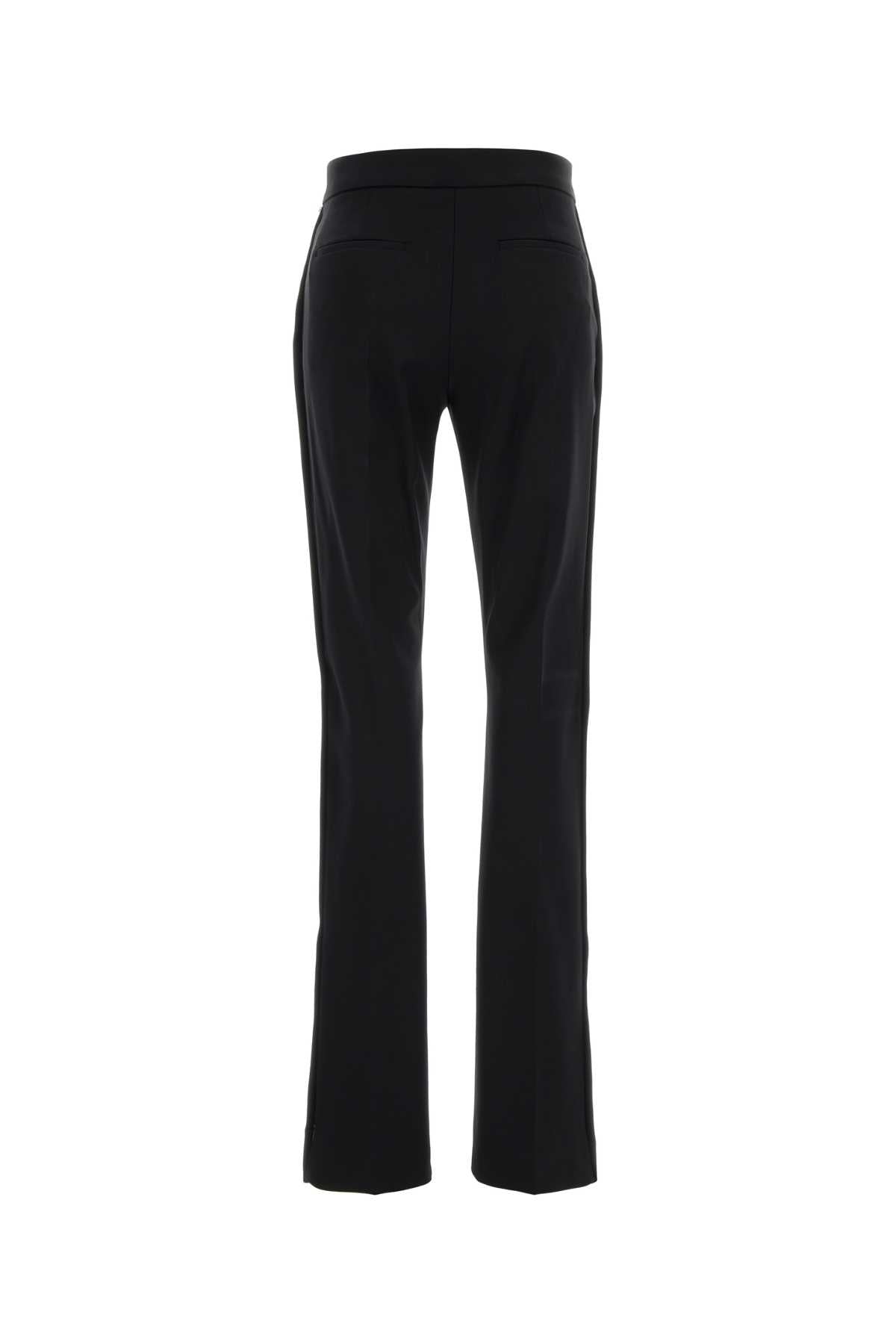 Sportmax Women Black Gabardine Guglia Pant SPORTMAX