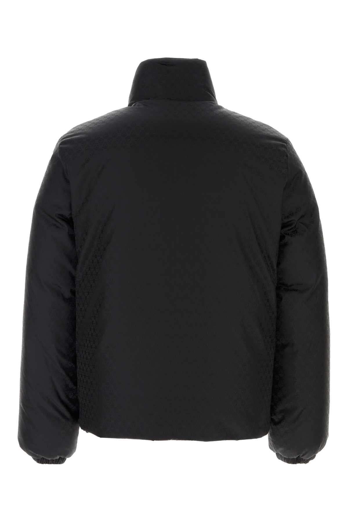Alexander Mcqueen Men Black Nylon Down Jacket ALEXANDER MCQUEEN