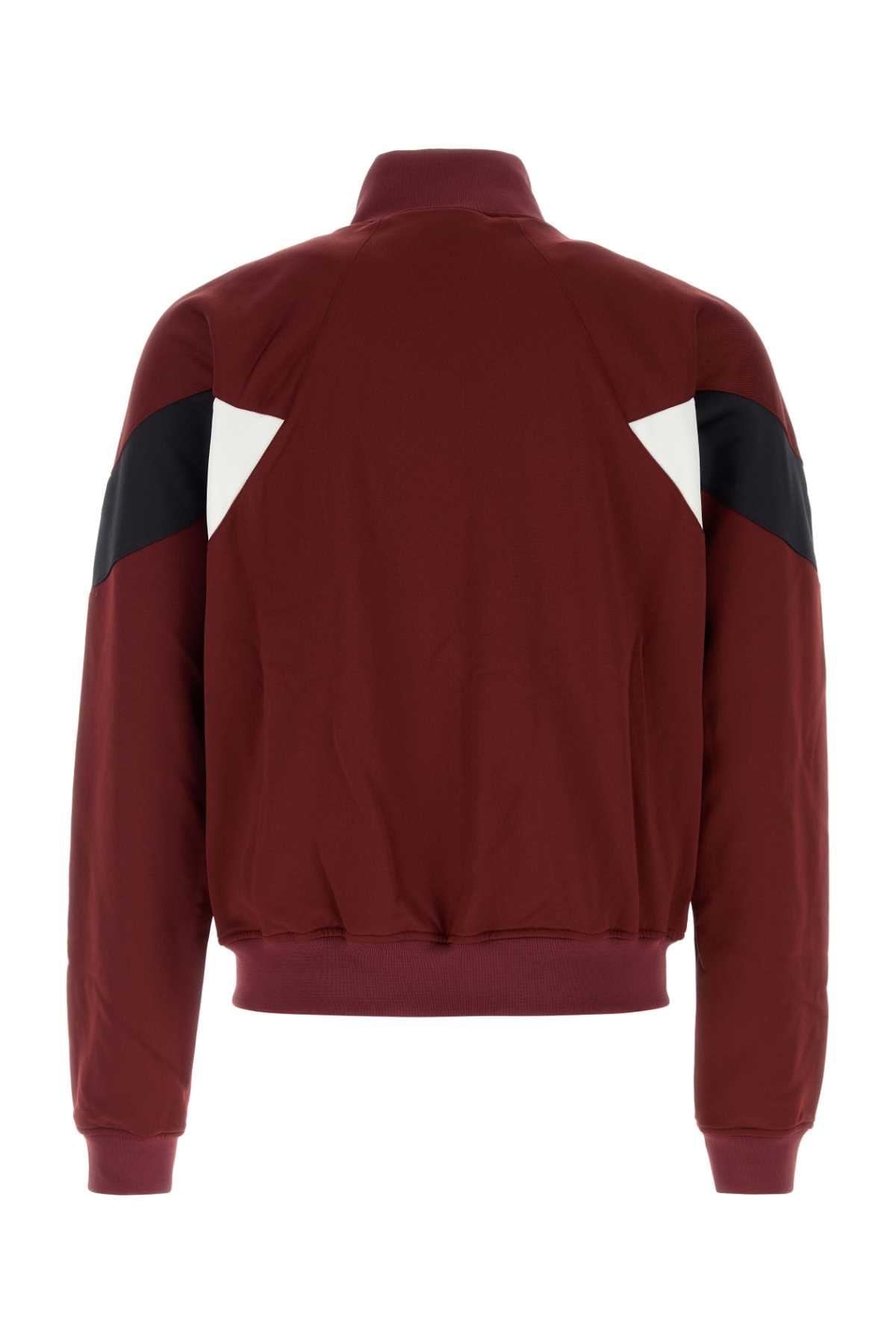 Alexander Mcqueen Men Burgundy Polyester Blend Sweatshirt ALEXANDER MCQUEEN