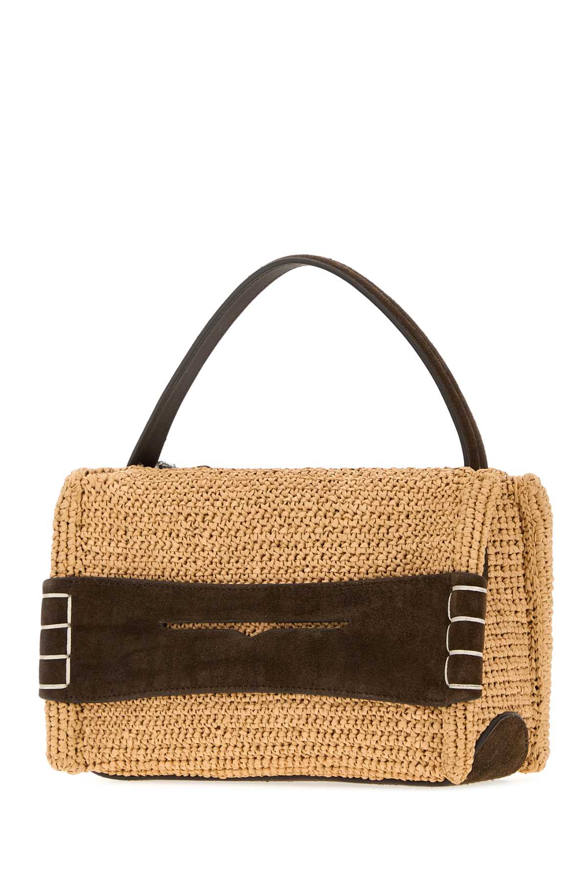 Jw Anderson Women Raffia Small Loafer Handbag J.W. ANDERSON