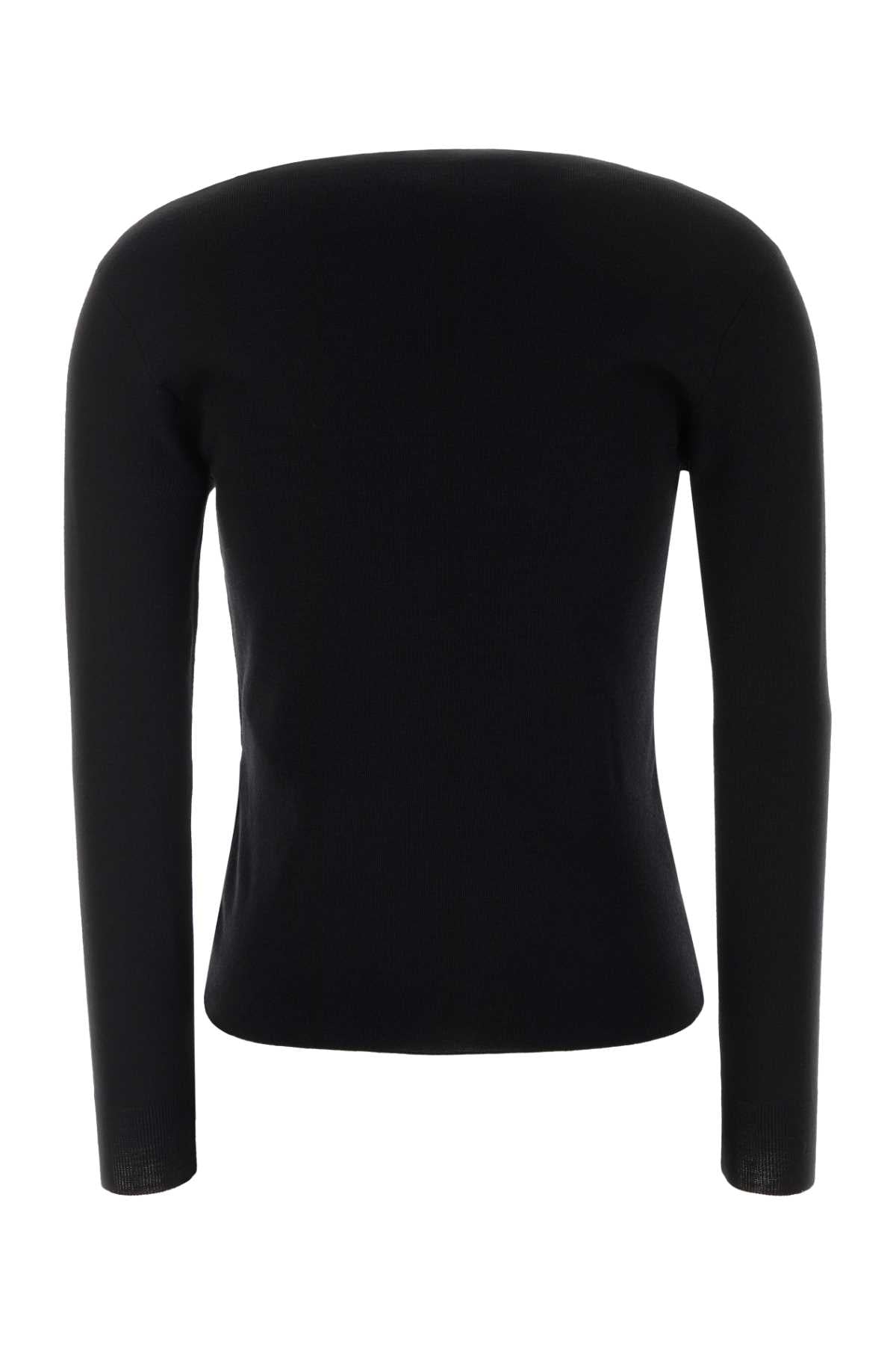 Valentino Garavani Women Black Wool Sweater VALENTINO GARAVANI