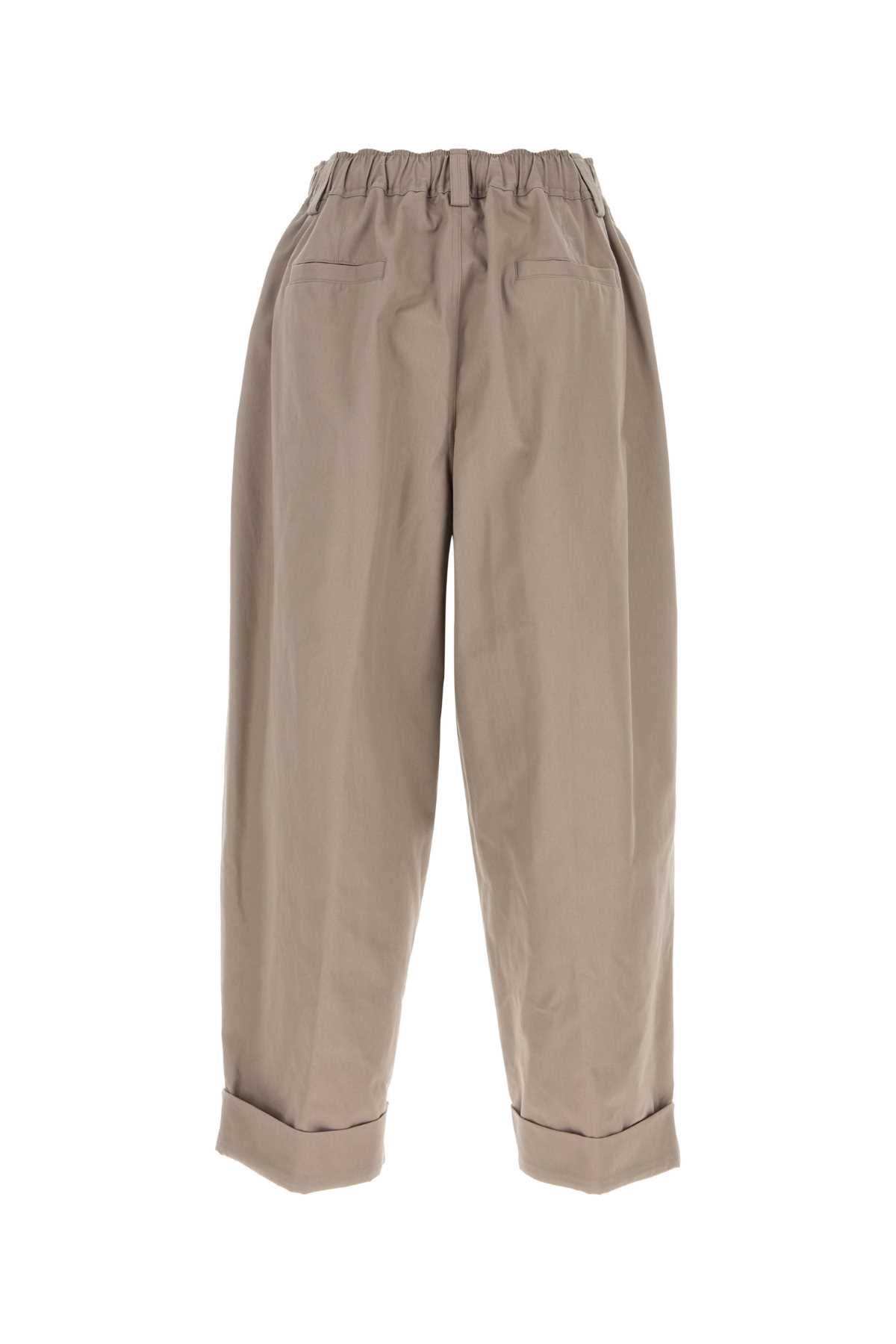 Marni Men Cappuccino Canvas Pant MARNI