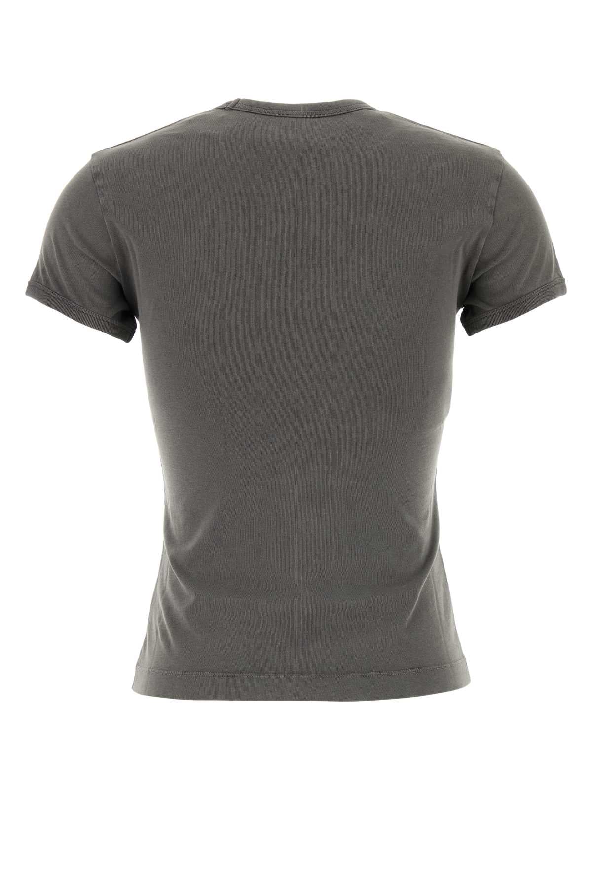 Marni Women Dark Grey Cotton T-Shirt MARNI