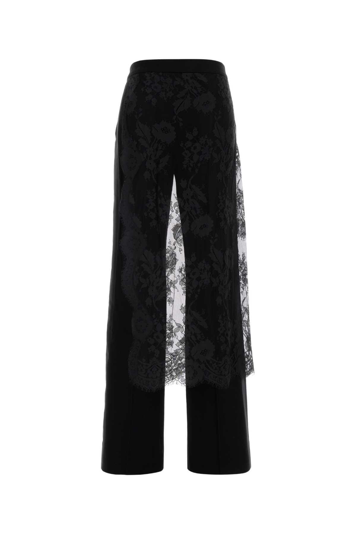Zimmermann Women Black Stretch Wool Valiant Pant ZIMMERMANN