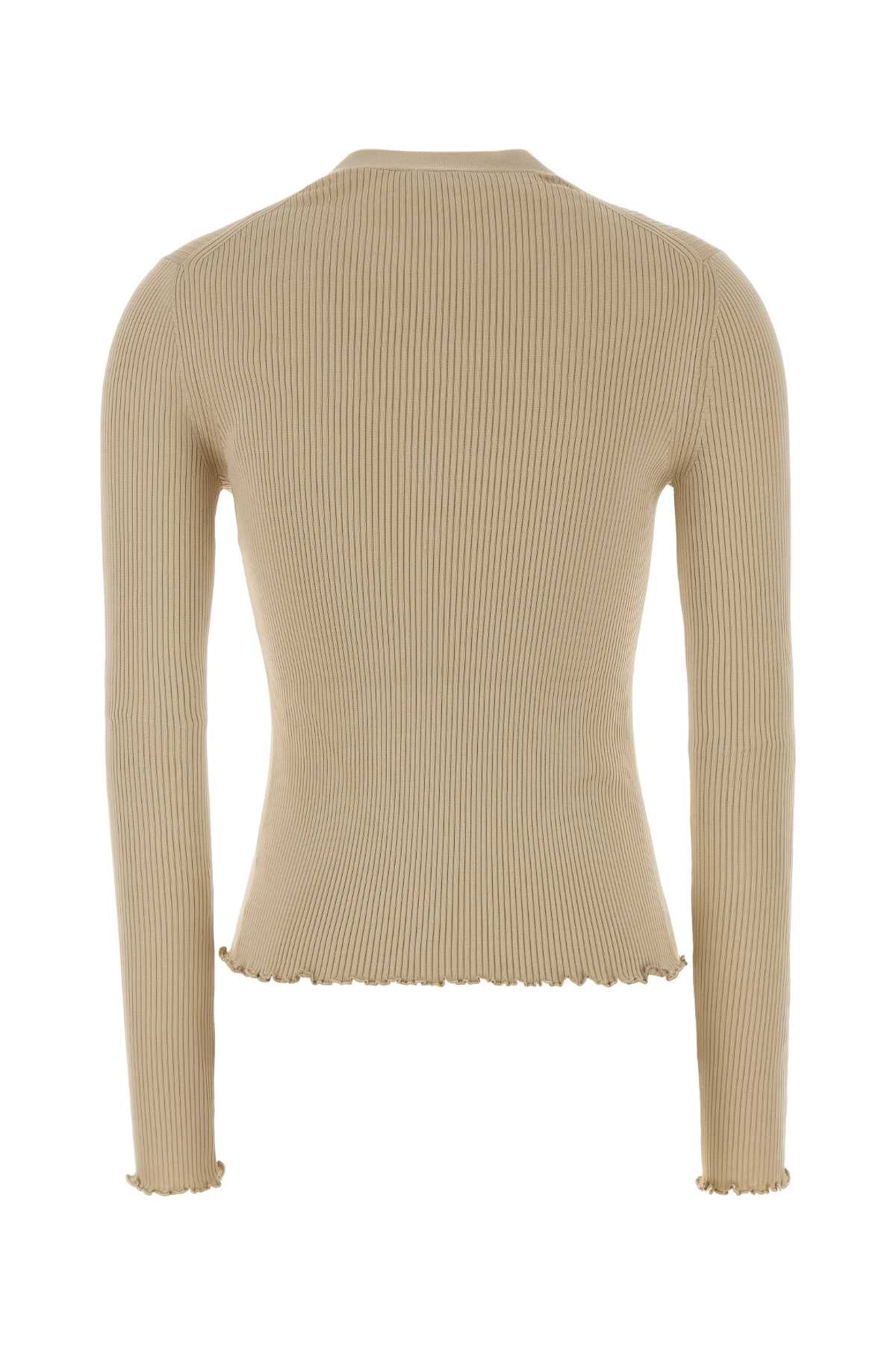 Alaia Women Sand Knit Top ALAIA
