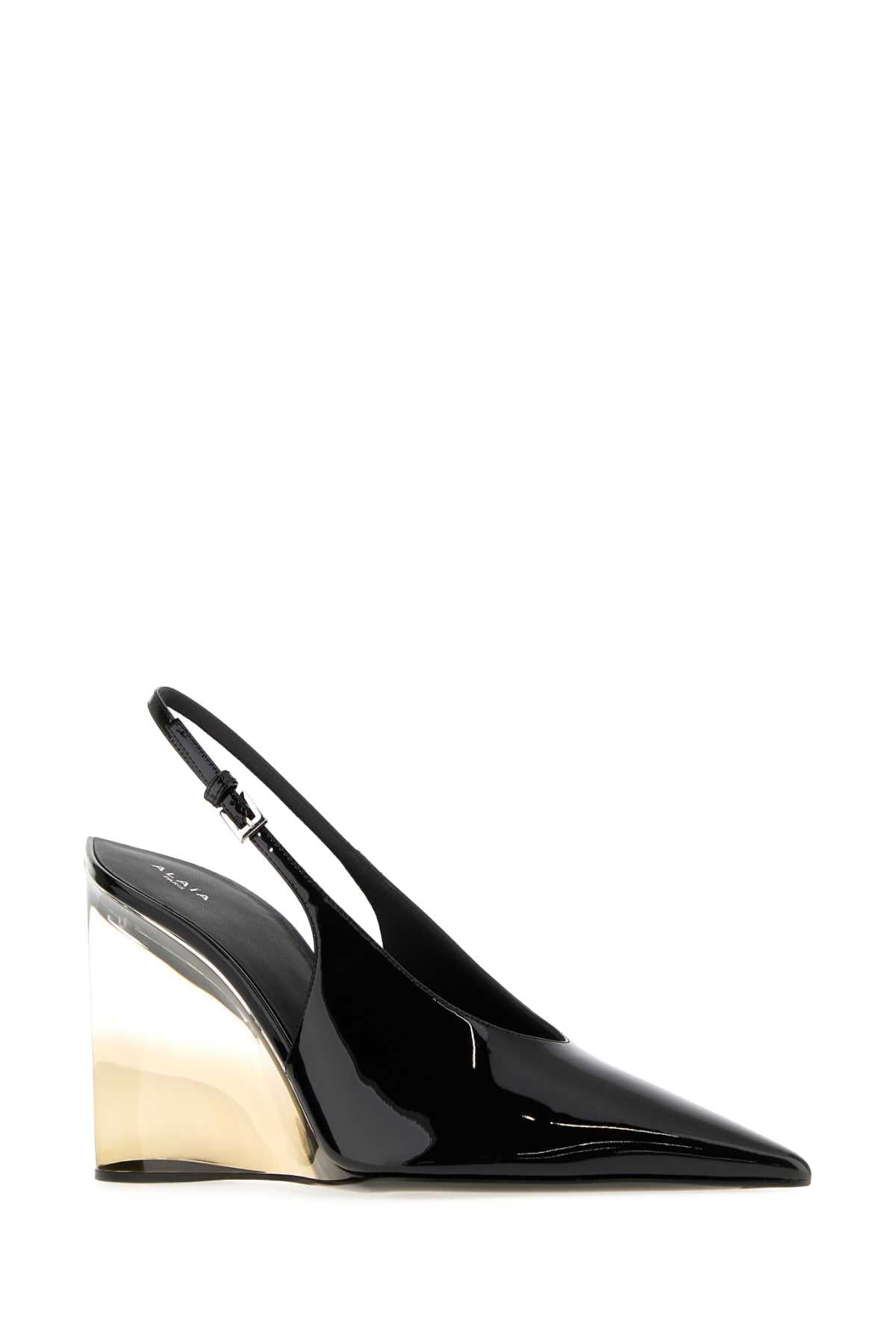 Alaia Women Black Leather Pumps ALAIA