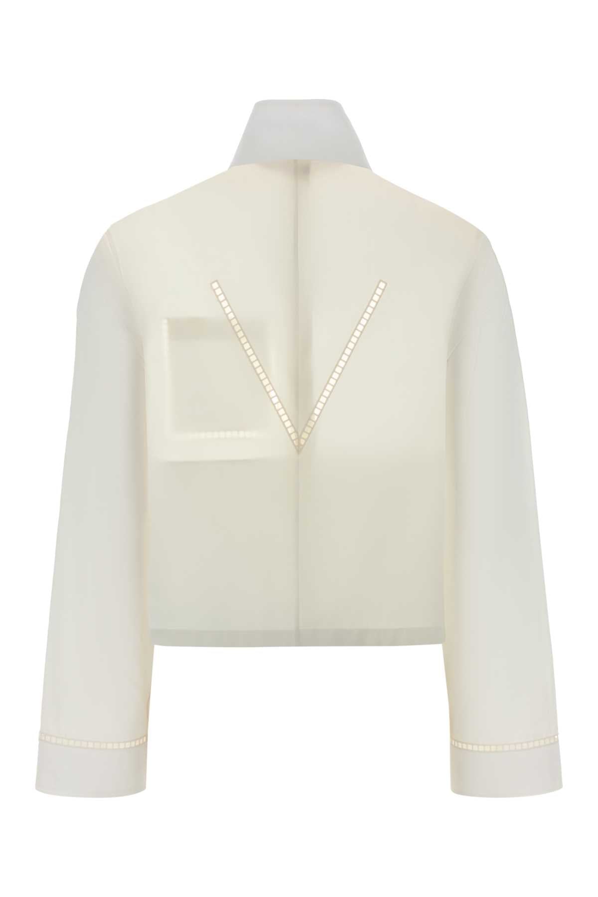 Alaia Women White Poplin Shirt ALAIA