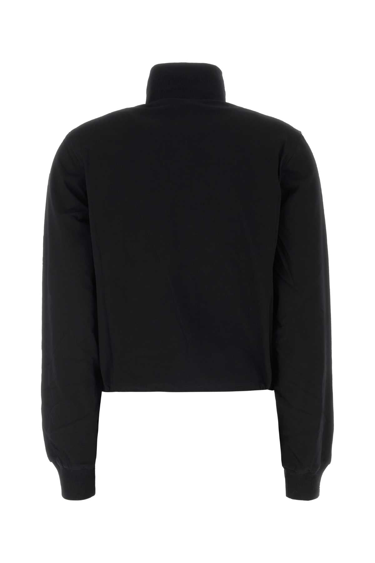 Prada Women Black Cotton Reversible Jacket PRADA
