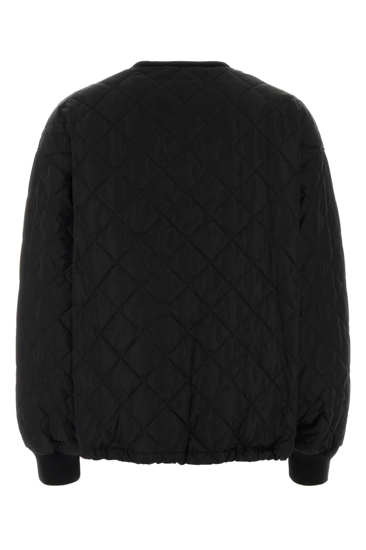 Prada Women Black Polyester Jacket PRADA
