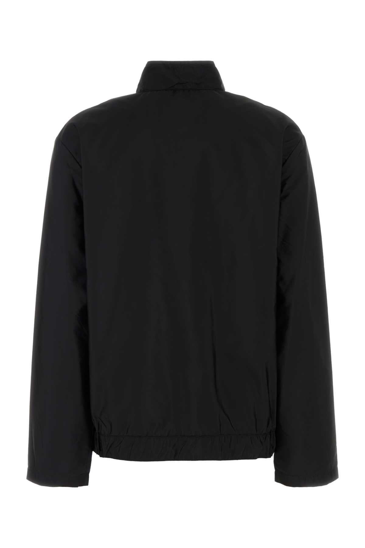 Prada Women Black Re-Nylon Windbreaker PRADA